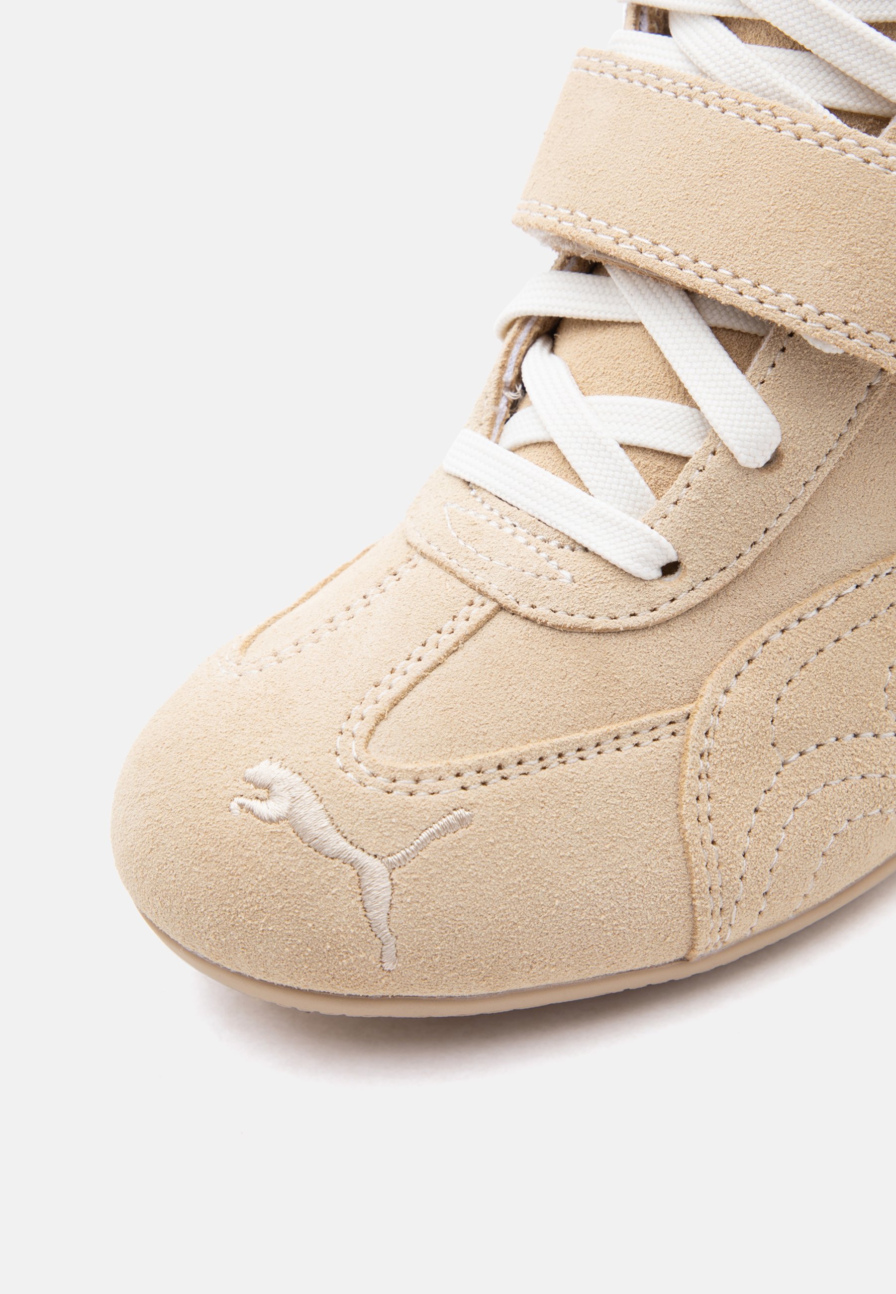 puma high top wedge sneakers
