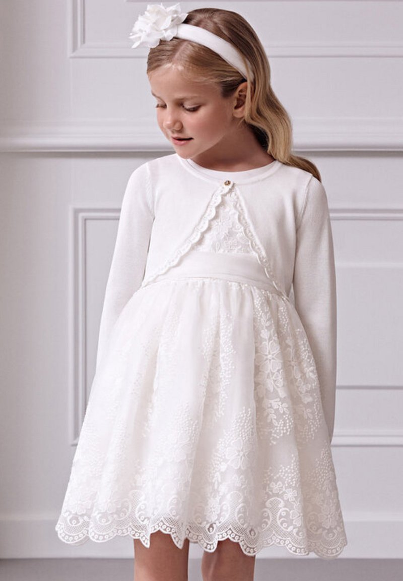 Cardigan Bambina Abel & Lula – Peonia 5381, 80% Viscosa 20% Poliammide, Primavera/Estate 2025