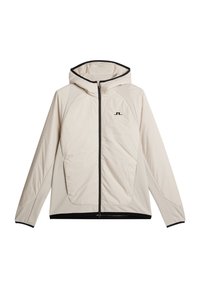 J.LINDEBERG Sports SHAWN HYBRID HOODED JACKET - Giacca outdoor - moonbeam