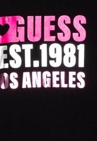 Guess JUNIOR GIRL - T-shirt imprimé - jet black