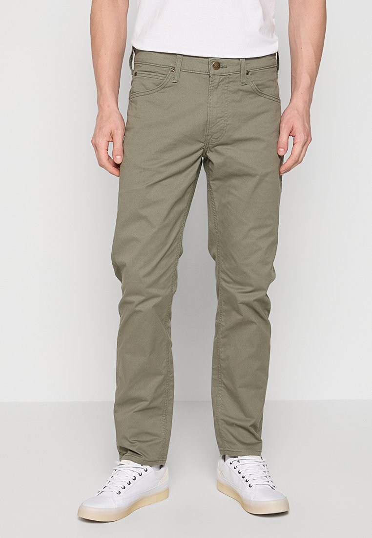 Lee Straight leg jeans olijfgroen