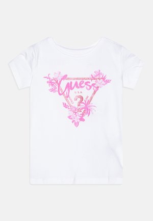 Print T-shirt - pure white