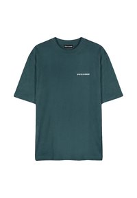 Unselected, washed dark teal white