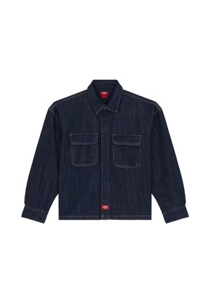 Dickies, MECHANIC OVERSIZED DENIM SHIRT - Chemisier - rinsed