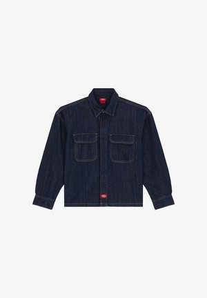 Dickies, MECHANIC OVERSIZED DENIM SHIRT - Chemisier - rinsed