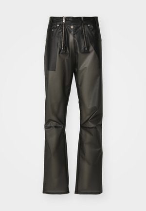 GmbH DOUBLE ZIPS - Trousers - dark grey