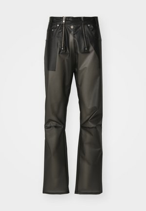 GmbH TROUSER WITH DOUBLE ZIPS - Nohavice - dark grey