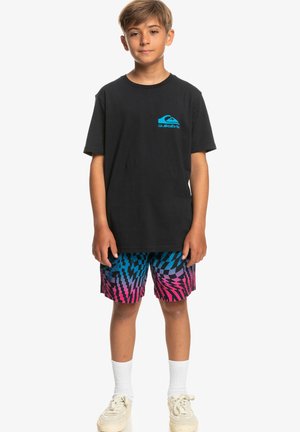 NICE DAYS SS YTH - T-shirt imprimé - black