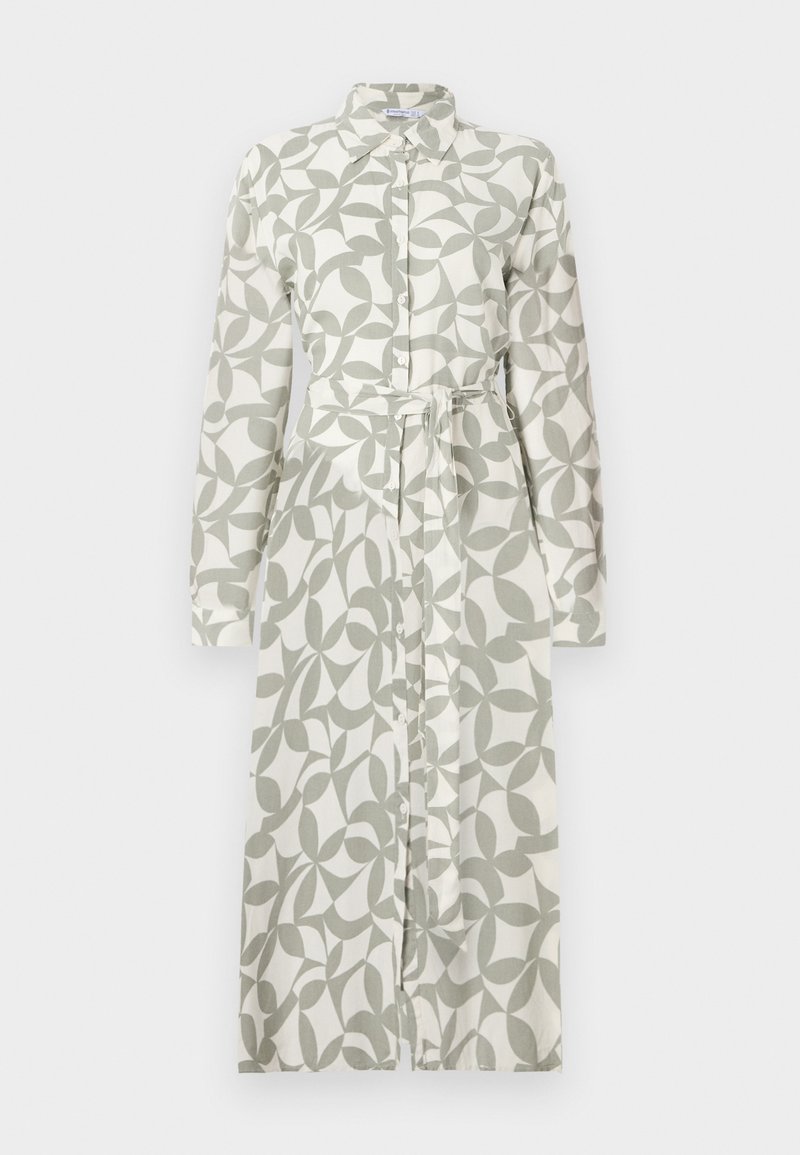 Stradivarius Blousejurk lichtgroen Stradivarius Blousejurk lichtgroen