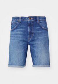 5 POCKET SHORT - Pantaloni scurți din denim - blue denim