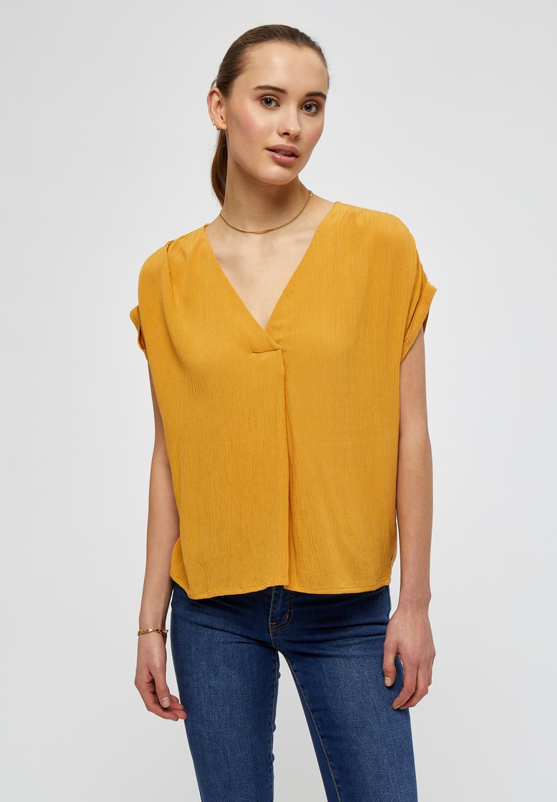 Damen T-Shirts | Desires Bluse yellow/gelb - IM70229 Damen T-Shirts | Desires Bluse yellow/gelb - IM70229