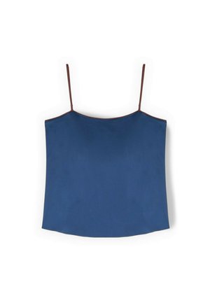 Motivi, TOP CON PROFILI A CONTRASTO - Top - blu