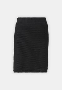 Selected Femme SLFFINA SKIRT - Ceruzaszoknya - black