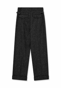 HEYANNO KNOW LANA - Stoffhose - dark grey melange