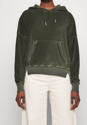 Hoodie - dark green