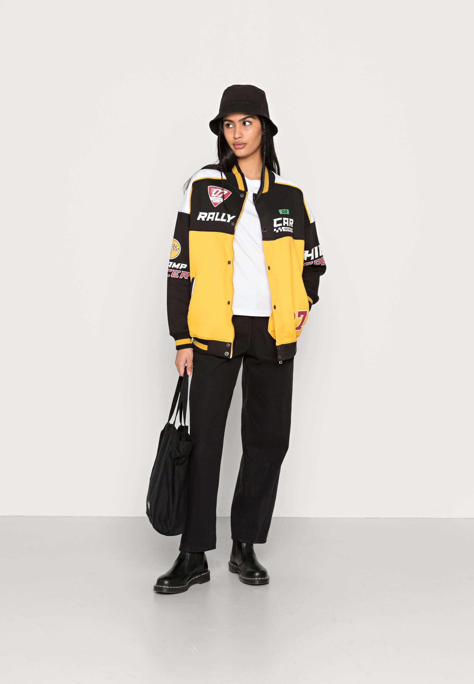 Missguided MOTOCROSS BUTTON VARSITY 