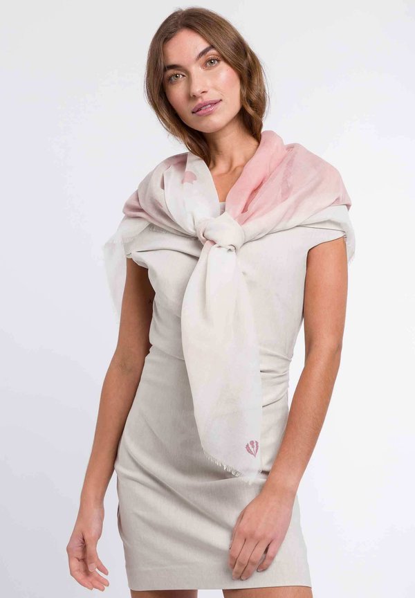 STRAWBERRY SQUARE - Tuch - powder rose