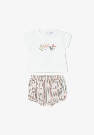 Canada House, CONJ.CORTO 2 PCS NIÑA - Shorts - blanco