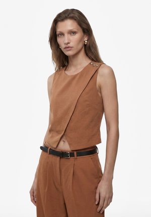 Koton, ASYMMETRIC  - Weste - brown
