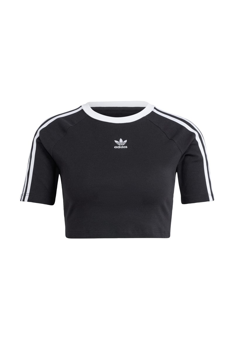 adidas Originals T-shirt print zwart adidas Originals T-shirt print zwart