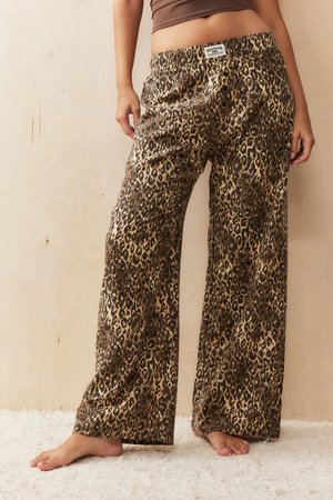 ANIMAL STRAIGHT LEG - Jean boyfriend - brown
