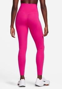 Nike Performance ONE - Leggings - fireberry white