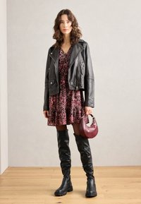 Anna Field Wide Fit Botas mosqueteras - black