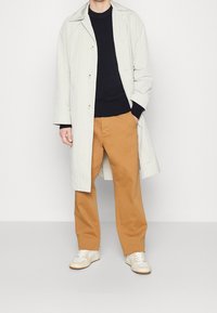 BOSS Stickad tröja - dark blue