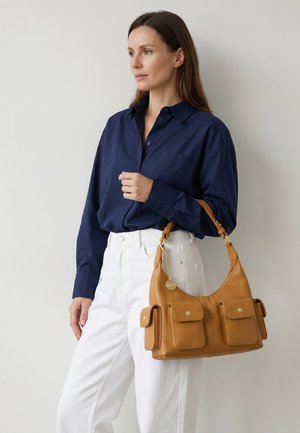 VENEZIA, CROSS BODY BAG - Umhängetasche - brown