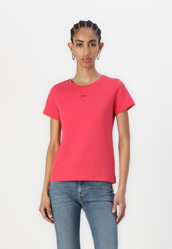 BUSSOLOTTO LOGO - Basic T-shirt - rosso