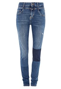 s.Oliver Džíny Slim Fit - dark-blue denim