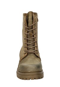 Nelson VETER - Enkellaarsjes met plateauzool - bruin