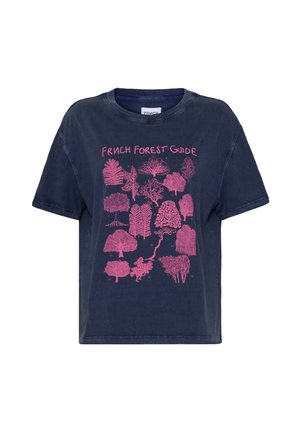 FRNCH MORGANE - T-shirt imprimé - bleu marine