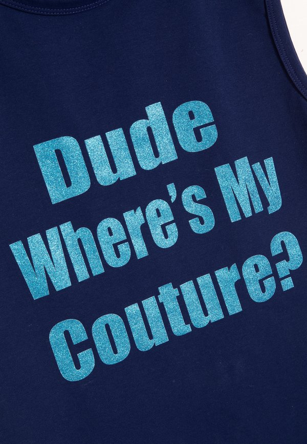 DUDE WHERES TANK UNISEX - Top4