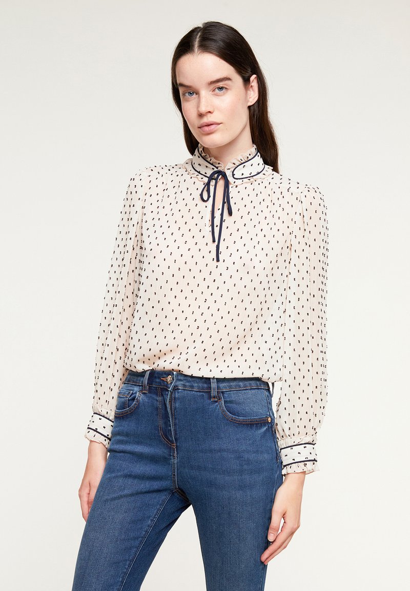Blouse MOTIVI En écru - Taille 38/40 - Neuf Sans étiquettes