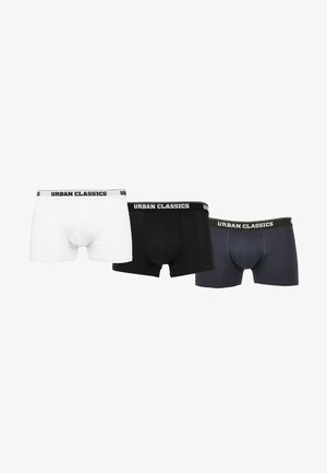 3-PACK - Hlače - white/navy/black