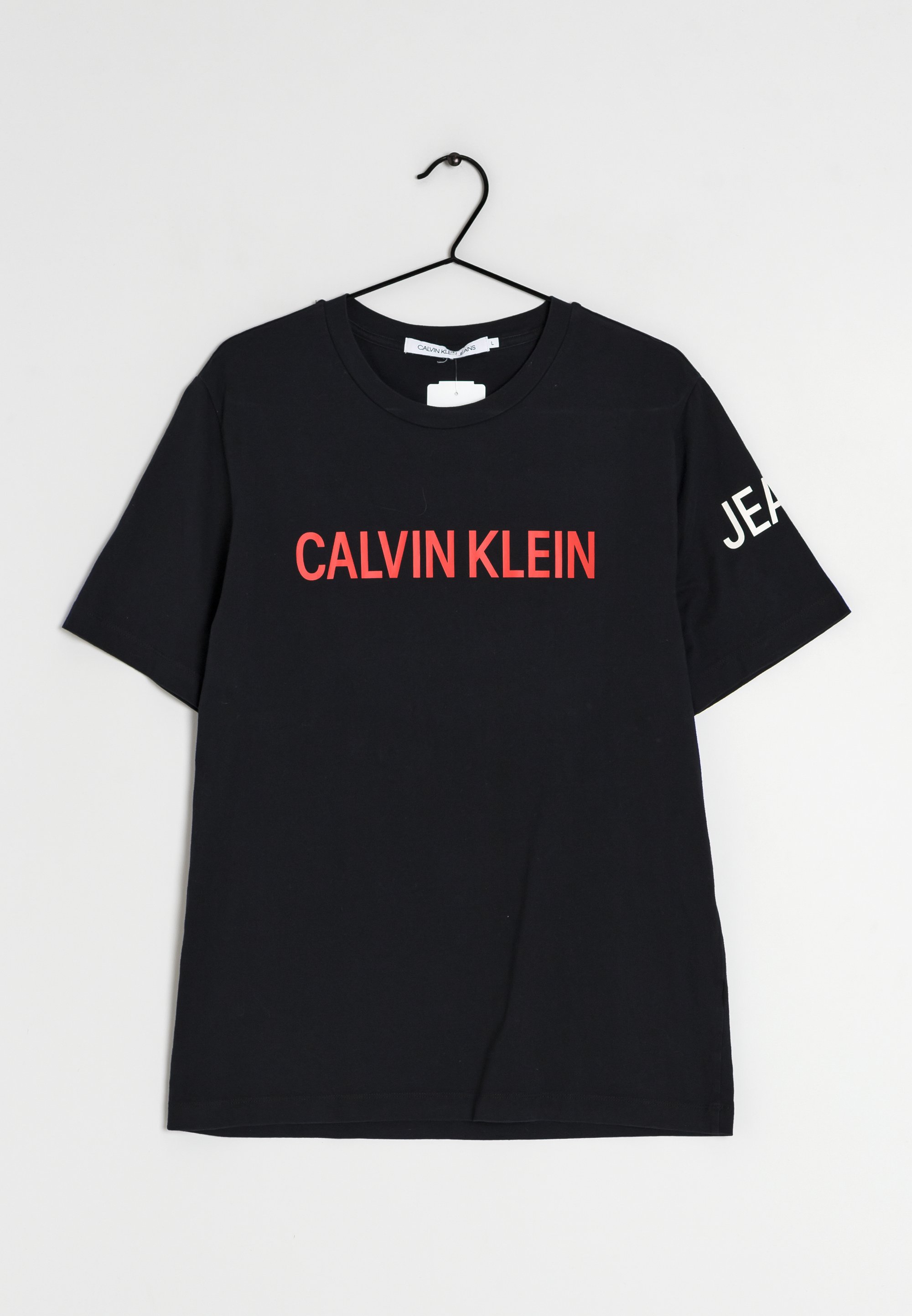 Calvin Klein Jeans Print T-shirt black (Pre-owned) Zalando