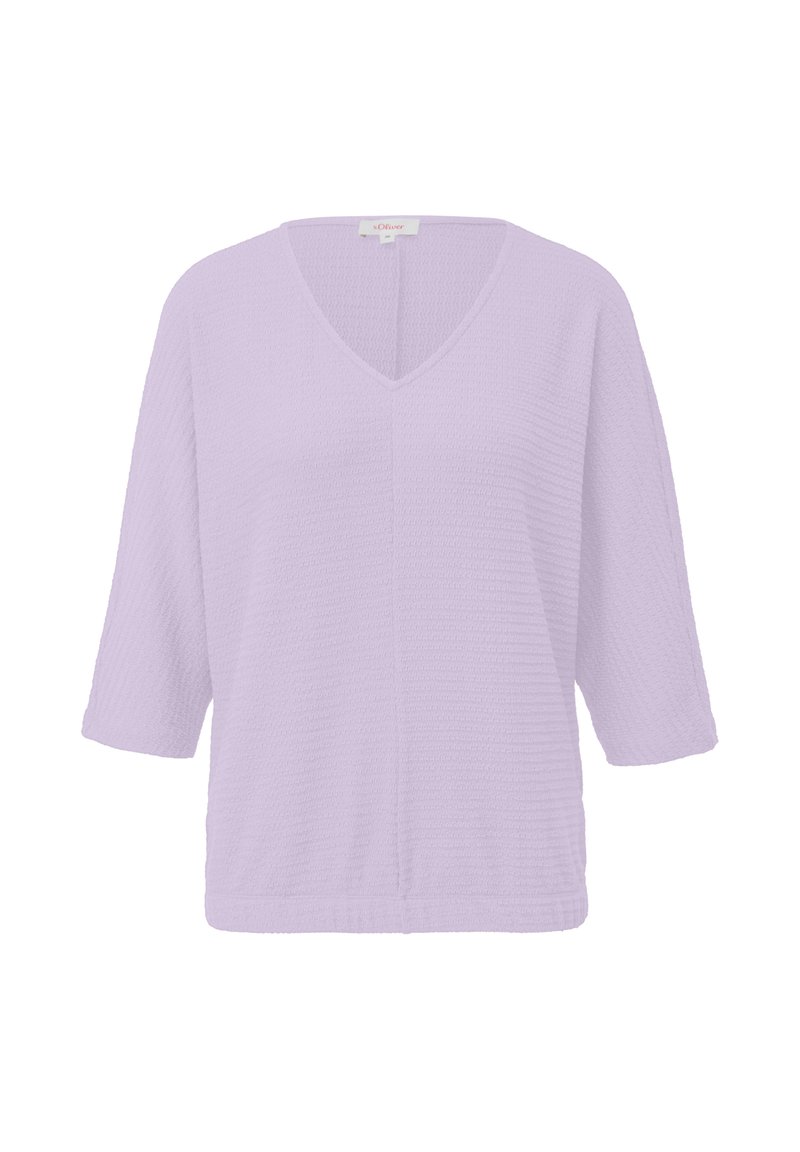 s.Oliver T-shirt à manches longues - lavendel
