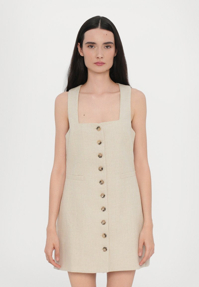 Faithfull the brand - JAQUES MINI DRESS - Hverdagskjole - natural, Forstør