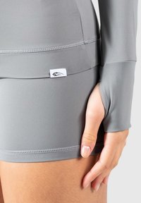Smilodox LONGSLEEVE LORIE - Langærmet T-shirt - dunkelgrau