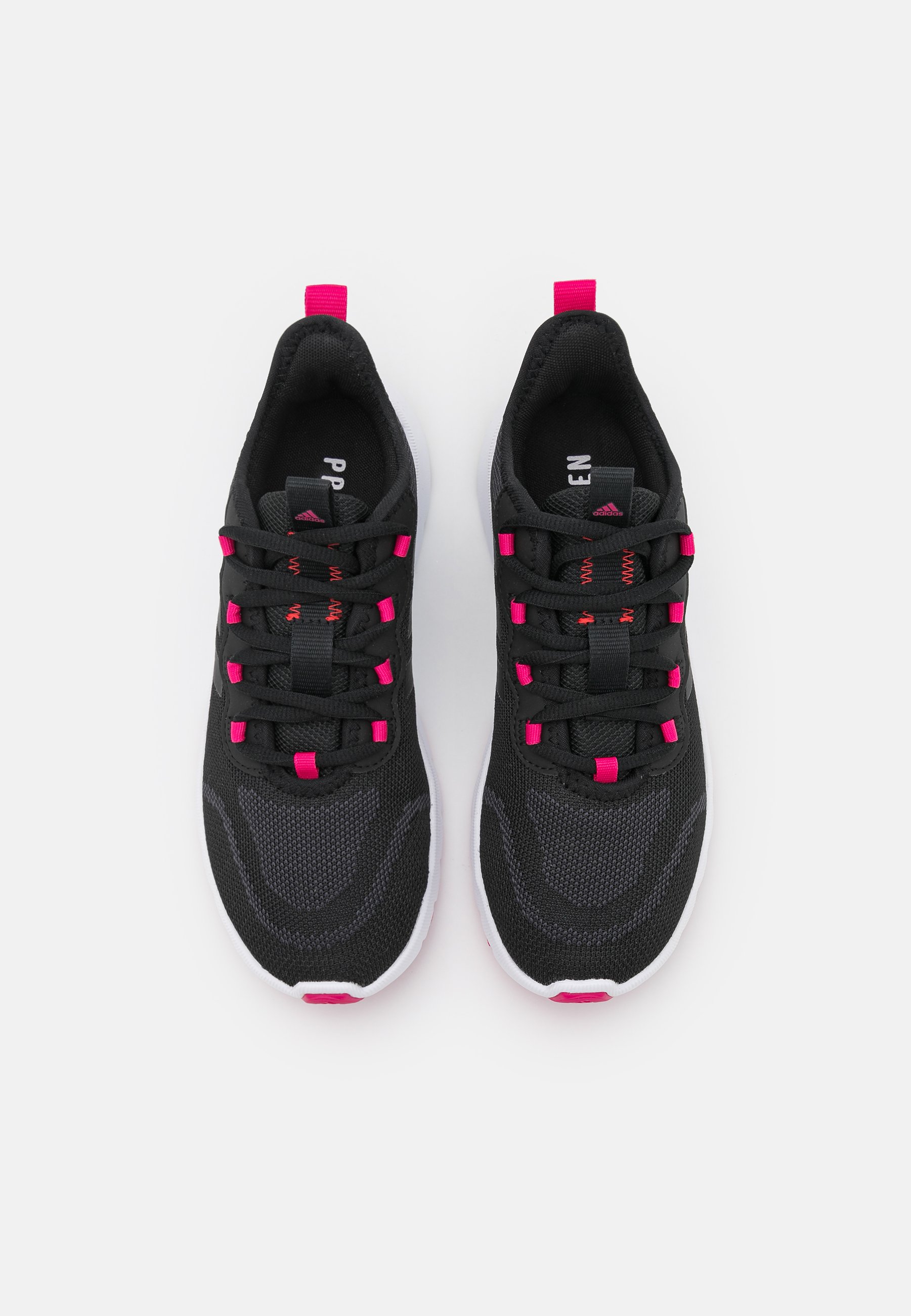 adidas Performance NARIO MOVE - Sportschoenen - core black/team real  magenta/Zwart - Zalando.nl
