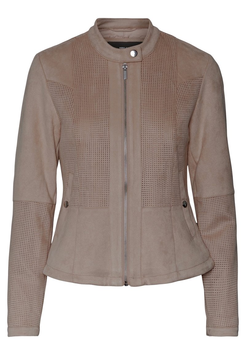 Vero Moda Giacca in similpelle - brown