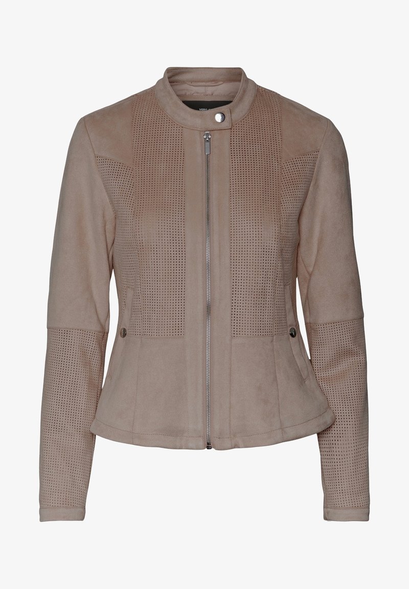 Vero Moda Giacca in similpelle - brown