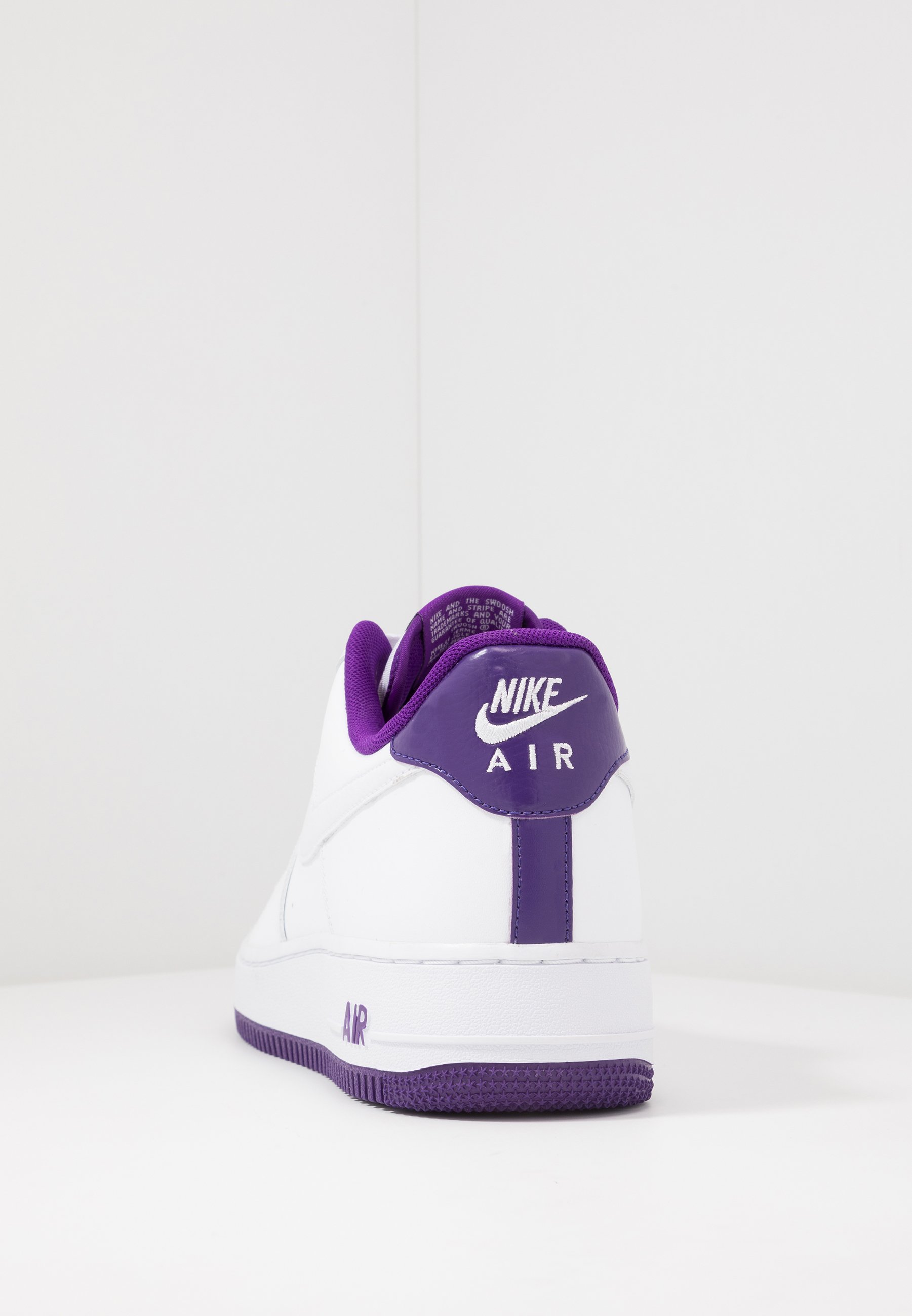 Nike Sportswear AIR FORCE 1 '07 - Baskets basses - white/voltage  purple/blanc - ZALANDO.BE