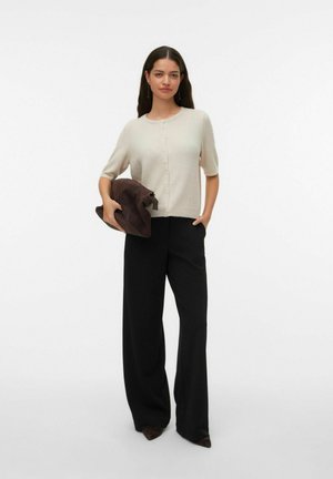 VMDOFFY 2/4 O-NECK BUTTON - Chaqueta de punto - birch