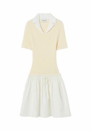 Vestido de punto - vanille