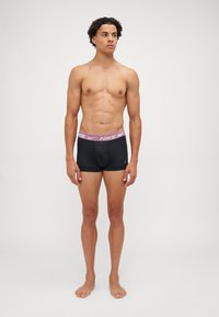 Nike Underwear TRUNK 3 PACK - Boxer aderenti - black/oil green/plum dust/light silver