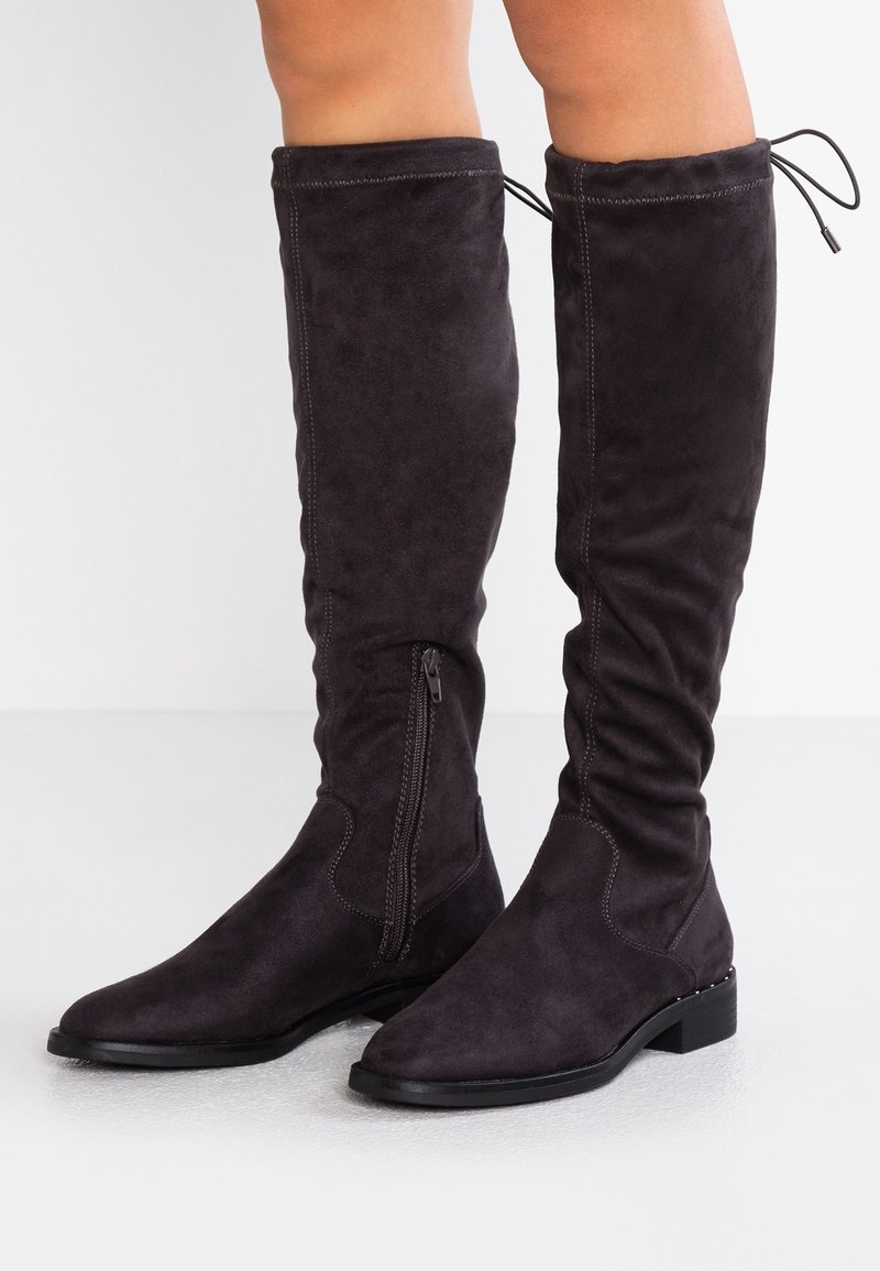 s.Oliver Stivali alti - dark grey