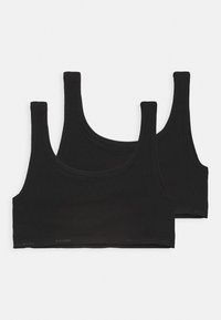 Schiesser - 2 PACK - Bustier - schwarz Miniatuurafbeelding 1