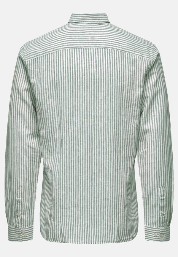 CAIDEN LANGARM - Shirt - grau2